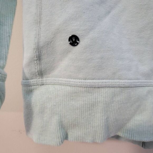 Lululemon Yin To My Yang Snap Closure Cardigan Green Size 6 - Picture 3 of 6